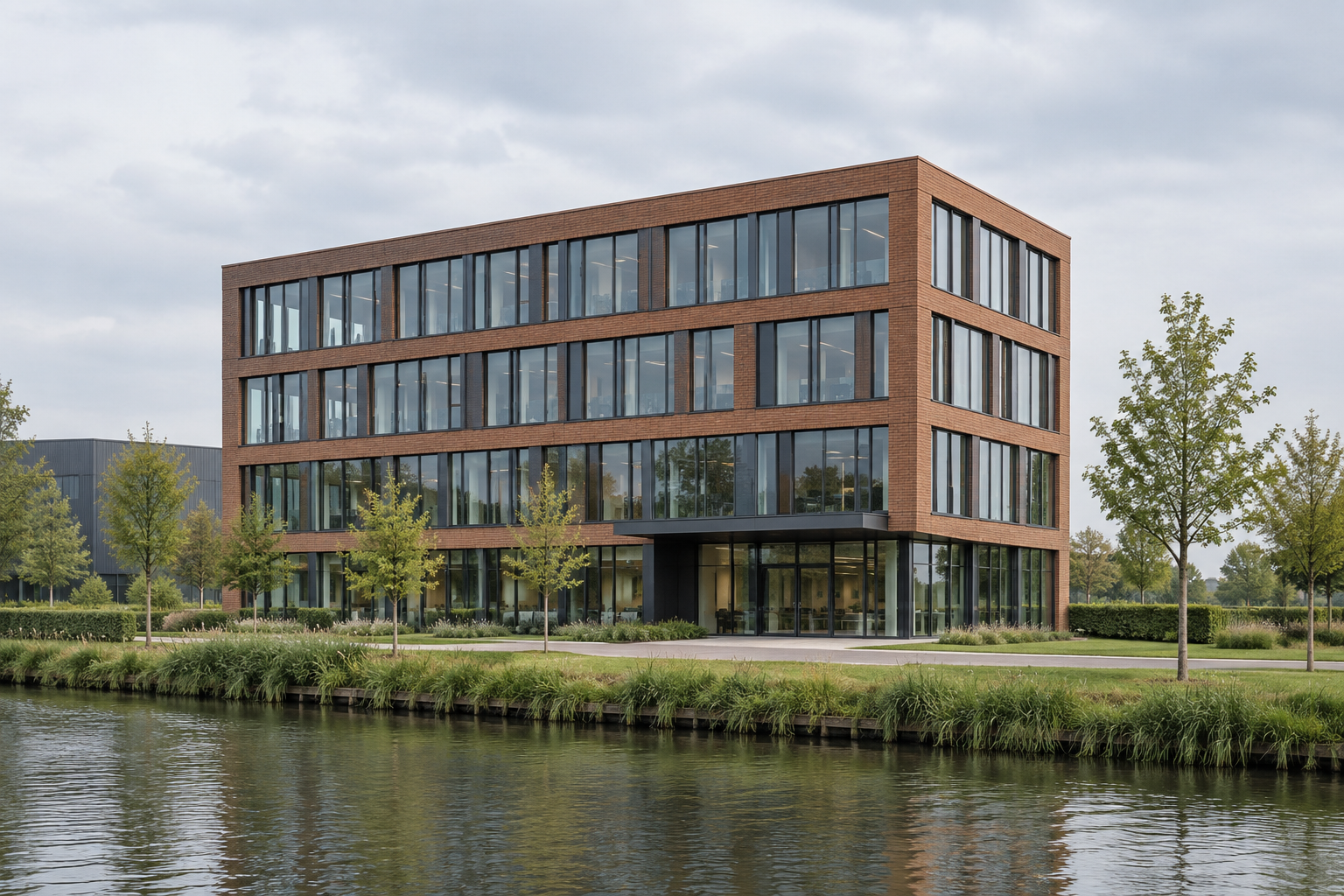 Illustrative Netherlands head office building